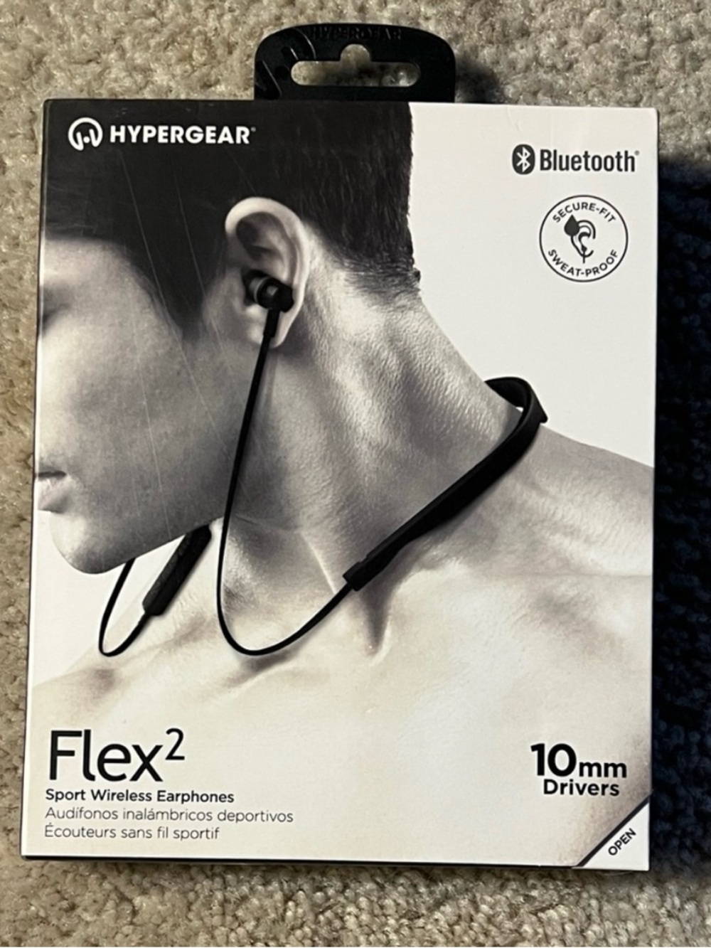 Hypergear Flex2 Sport Wireless Earphones - Black